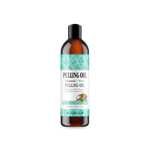 One bottle of Daymint Coconut Mint Pulling Rinse
